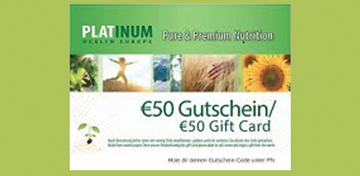€ 50 Gutschein von Platinum